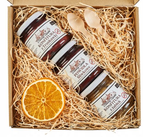  Gift Basket for St. Nicholas for Christmas without Added Sugar 3x200 ml