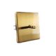 Square Single Universal Metal Gold Switch Togglica EU