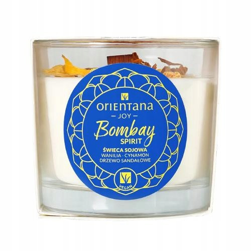  ORIENTANA BOMBAY CANDLE soy vegan scented