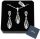  SILVER OPENWORK JEWELRY SET WITH ZIRCONS SILVER 925