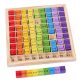  Multiplication table, wooden learning board, learning blocks for multiplication