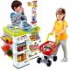  Supermarket Stand FOR Children Cash Register + Basket