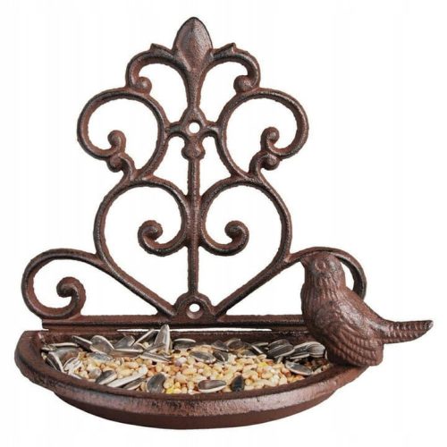  Wall-mounted cast iron bird bath