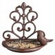  Wall-mounted cast iron bird bath