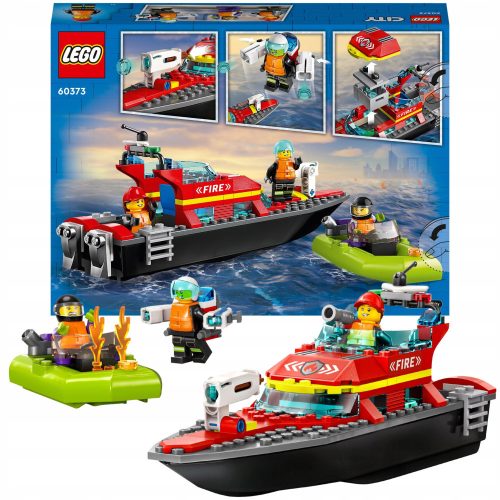  LEGO City 16699951 Patrol Bricks, Fire Boat