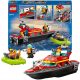  LEGO City 16699951 Patrol Bricks, Fire Boat