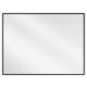  Mexen wall mirror, rectangular, metal frame, 800 x 600 mm