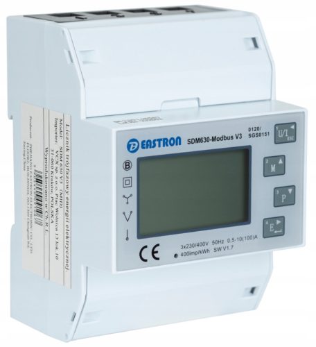 VCX meter 230 V IP20 100 A