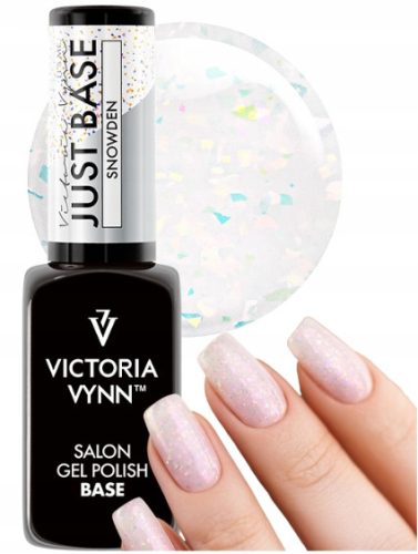  VICTORIA VYNN JUST BASE HYBRID MILKY BASE WITH PARTICLES - SNOWDEN 8 ml