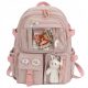  School backpack with multiple compartments, black, 35 years old