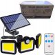 Street lamps for the garden Izoxis street lamp 36 W 6000 lm, solar powered