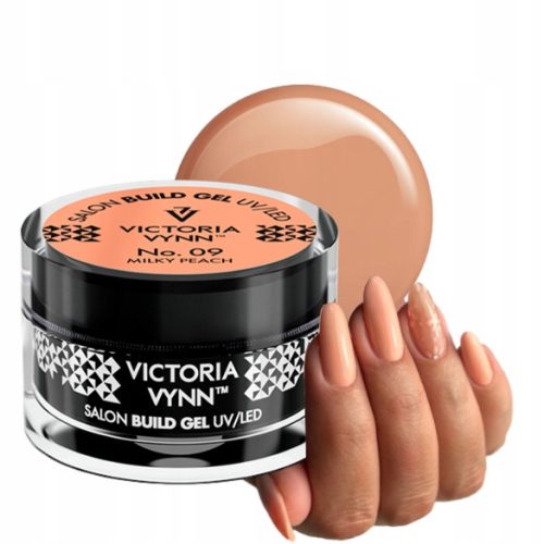  VICTORIA VYNN BUILD GEL SELF-LEVELING BUILDING GEL - 09 MILKY PEACH 15 ml