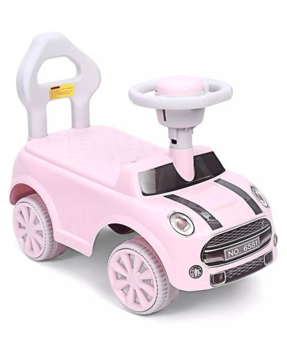  NICEKIDS KZ0582 ride-on car, white, pink