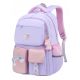  School Backpack, Purple, School Bag, Grade 1-3, Reflective