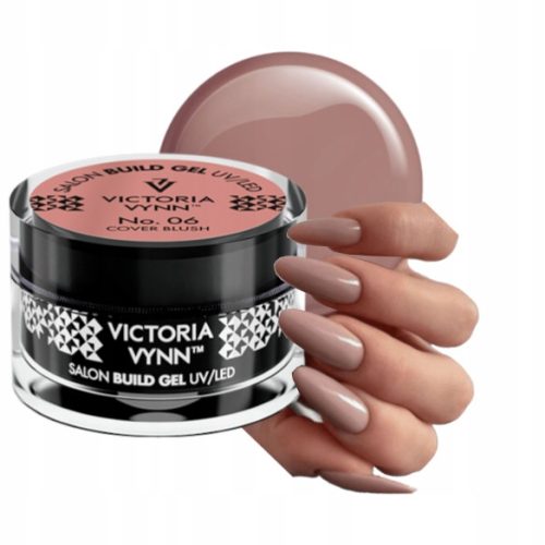  VICTORIA VYNN BUILD GEL SELF-LEVELING BUILDING GEL - 06 COVER BLUSH 15 ml