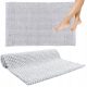 Bathroom Rug, Soft, Washable, Absorbent Cotton Mat, 40 x 60 cm, Grey