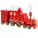  WOODEN ADVENT CALENDAR LOCOMOTIVE CHRISTMAS ORNAMENT