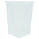  AIRONS flowerpot 14 cm x 14 x 16 cm diameter 14 cm plastic transparent