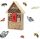 Boxes (houses) and birdhouses Ecological insect house, red mason bees, 40 cm