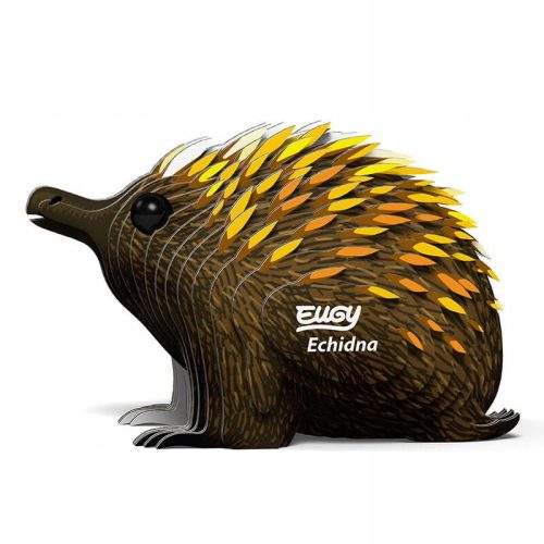  Eugy the Echidna. Eco Puzzle 3D Puzzle.