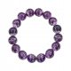  Amethyst bracelet balls 8 mm