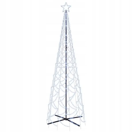  LED CONICAL Christmas tree, 500 cold white, 100x300