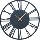 Clock for home Wall clock, black, 60 cm