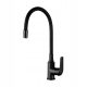 Kuchinox ELZA floor-standing kitchen faucet, black