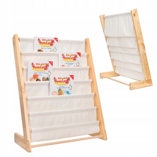  Ikonka shelf 62.5 x 30 x 79 cm beige tones
