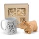 Cool, funny gadgets CAPYBARA BIRTHDAY GIFT, MASCOT MUG SET