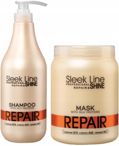  Stapiz XXL SET Sleek Line Repair Shampoo Mask