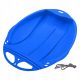  Durable portable snow sled for children adults downhill sledding blue