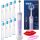  Oral-B Vitality Pro D103 Electric Toothbrush Purple Set