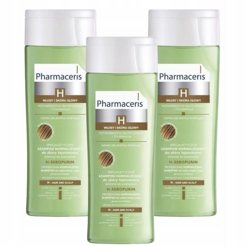 Pharmaceris H Sebopurin Normalizing Shampoo for Oily Scalp 250 ml