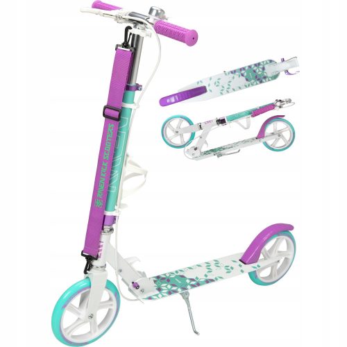  Raven Marita Scooter, white, 2 wheels