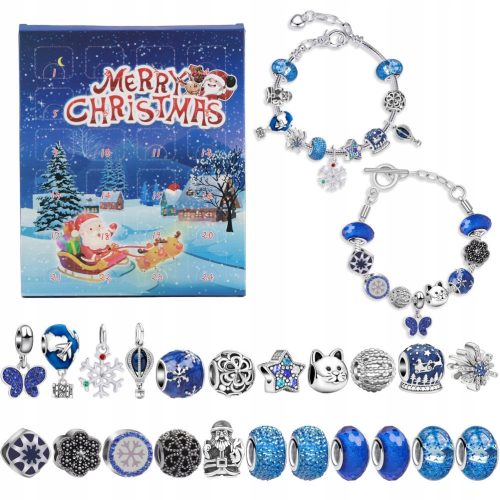  24 DAYS Advent Calendar Bracelet Jewelry