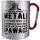 Mugs Chcekoszulki Mug Mug with snap hook GIFT Metal 300 ml