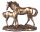 Decorative figures and sculptures for the home TWO FOAL HORSES FIGURINE, FAMILY GIFT FOR MOTHER, FATHER, GRANDMA, GRANDPA