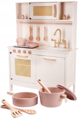  Children's kitchen BEAUTIFUL wooden toy stove in retro style, household appliances