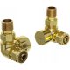  MEXEN AXIAL VALVE KIT FOR RADIATOR GOLD