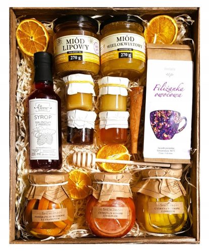  GIFT BASKET GIFT CHOCOLATE JAM LEMON SYRUP
