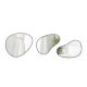  Umbra wall mirror, oval, metal frame, 250 x 310 mm
