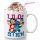 Cups Ceramic mug with print Funnycase 300 ml white