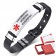  Medical Emergency Bracelet I AM DIABETIC, Mesh