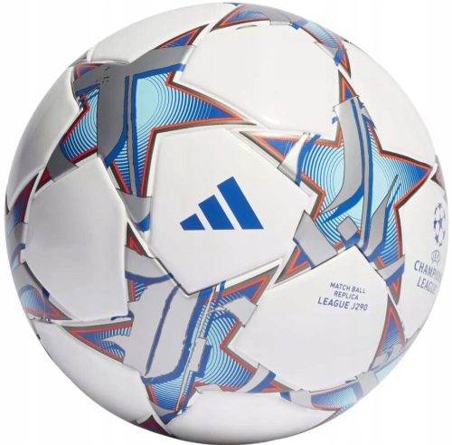 Adidas UCL Junior 290 League 23/24 football, white and blue, size 4