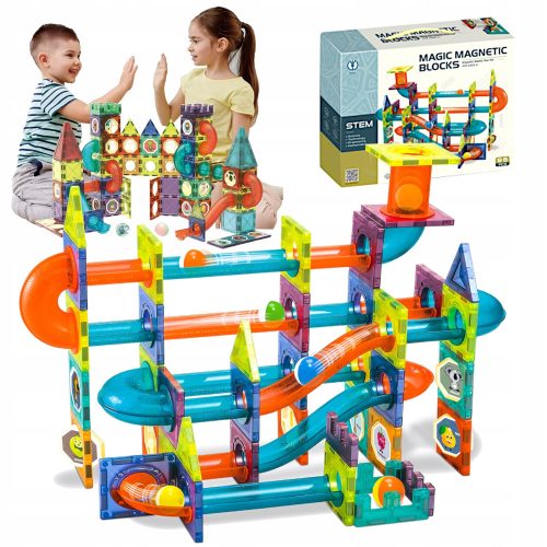  LARGE MAGNETIC BLOCKS, MARBLE RUN, BALLDROME BUILDING PLATES