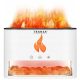  AROMATHERAPY FLAME LED Scent Diffuser Himalayan Salt AromaFire White