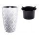 Pots and planters for outdoor and garden Form-Plastic flowerpot 48 cm x 30 x 48 cm diameter 30 cm plastic white