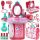  MINI DRESSING TABLE FOR GIRL SUITCASE SET 3in1