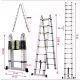 KONTRAKT 4348 Ladder 6 m Aluminum